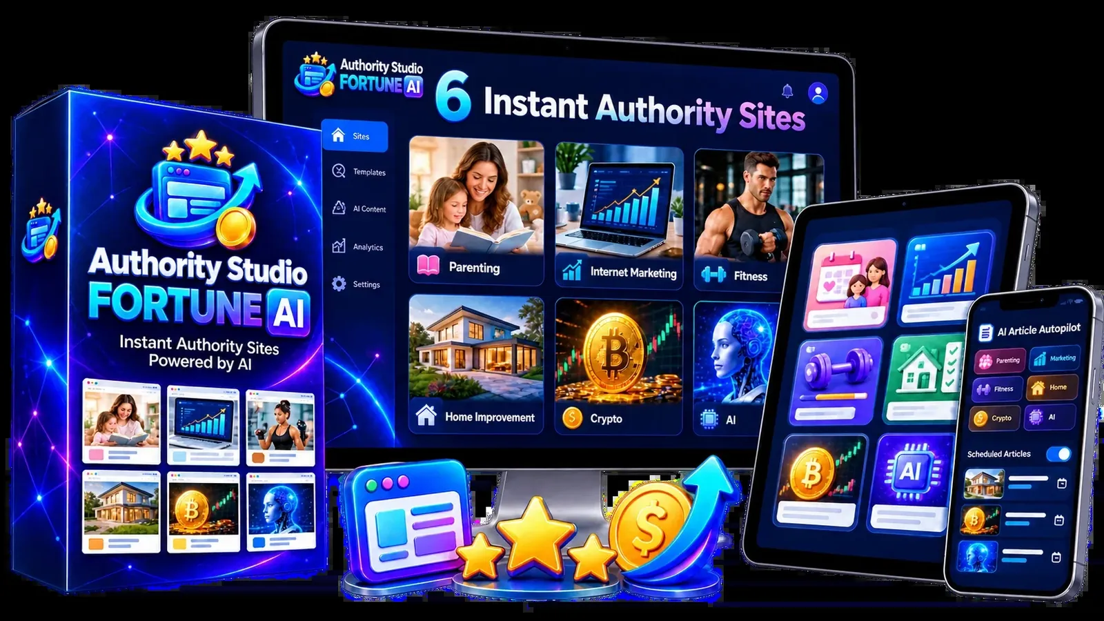 Authority Studio Fortune AI demo video