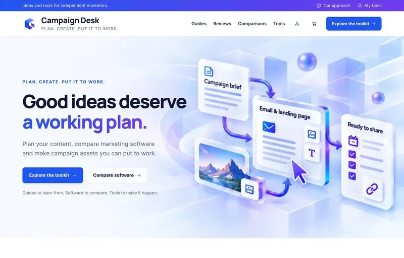 The Internet Marketing authority site homepage