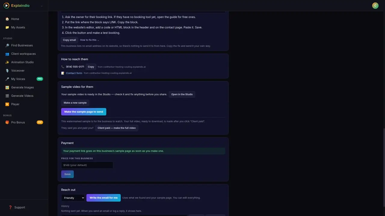 Explaindio 5 AI demo video