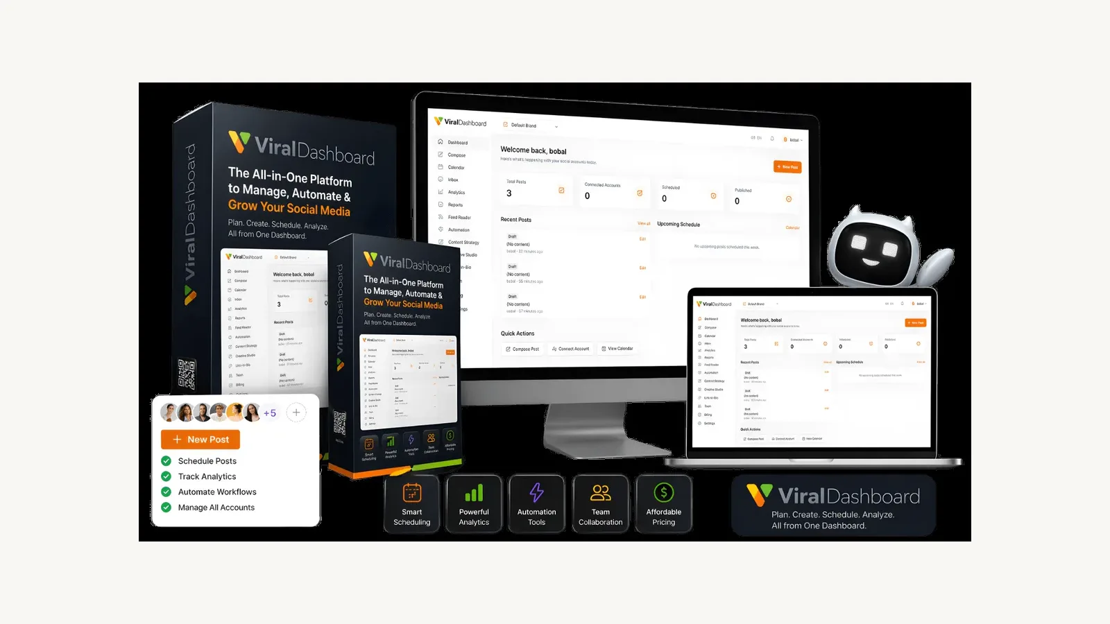 ViralDashboard v5 demo video